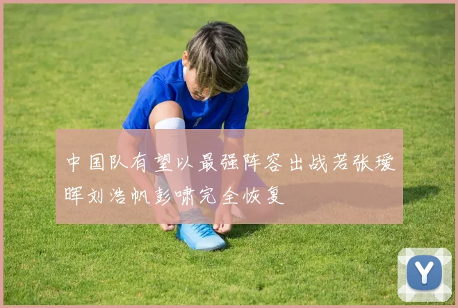 中国队有望以最强阵容出战若张瑷晖刘浩帆彭啸完全恢复