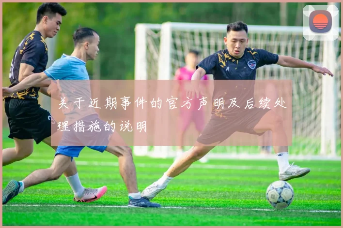 关于近期事件的官方声明及后续处理措施的说明